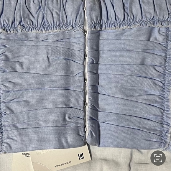 Strapless Corset Crop Top | Zara - Picture 4 of 4